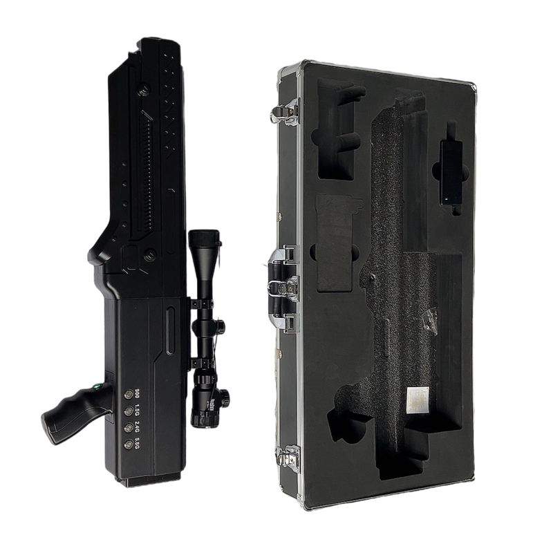  容县手持便携式枪型低空防御反制四通道A型